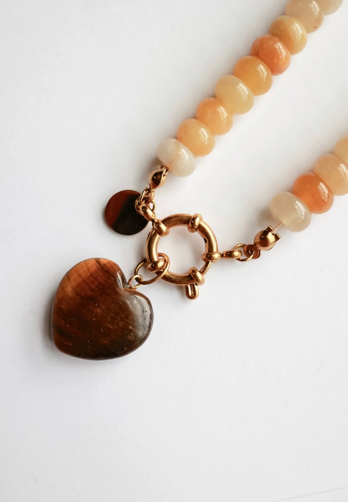 Honey Heart Necklace