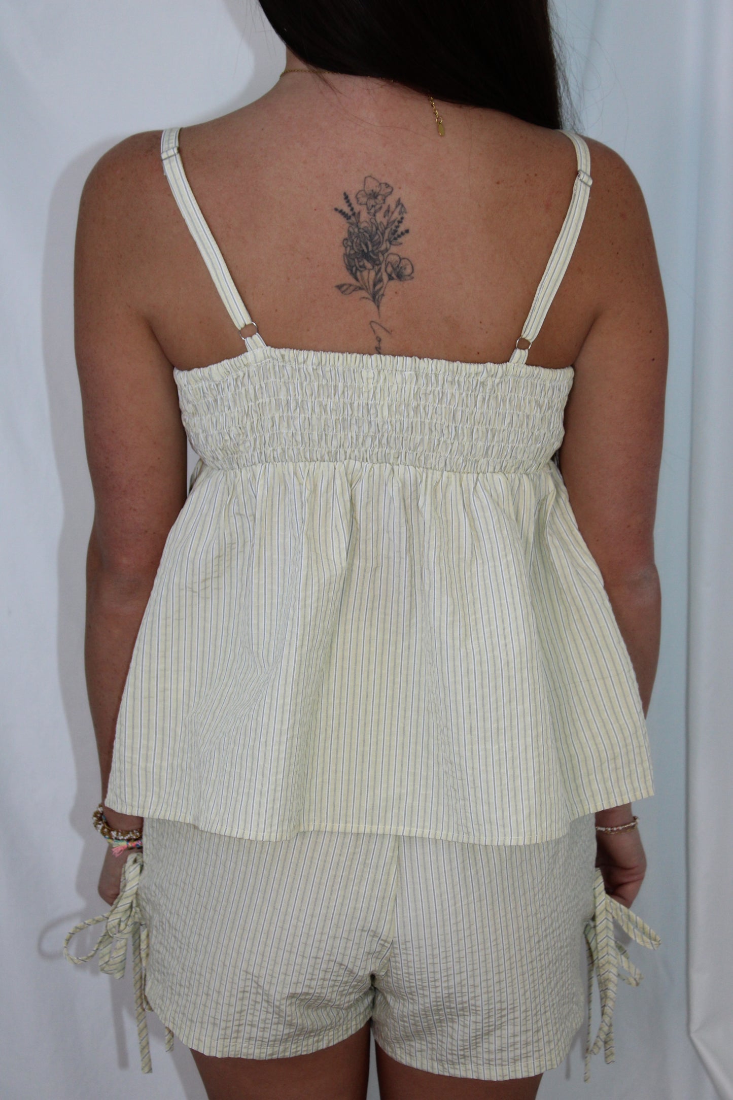 Lemon Drop Stripe Set