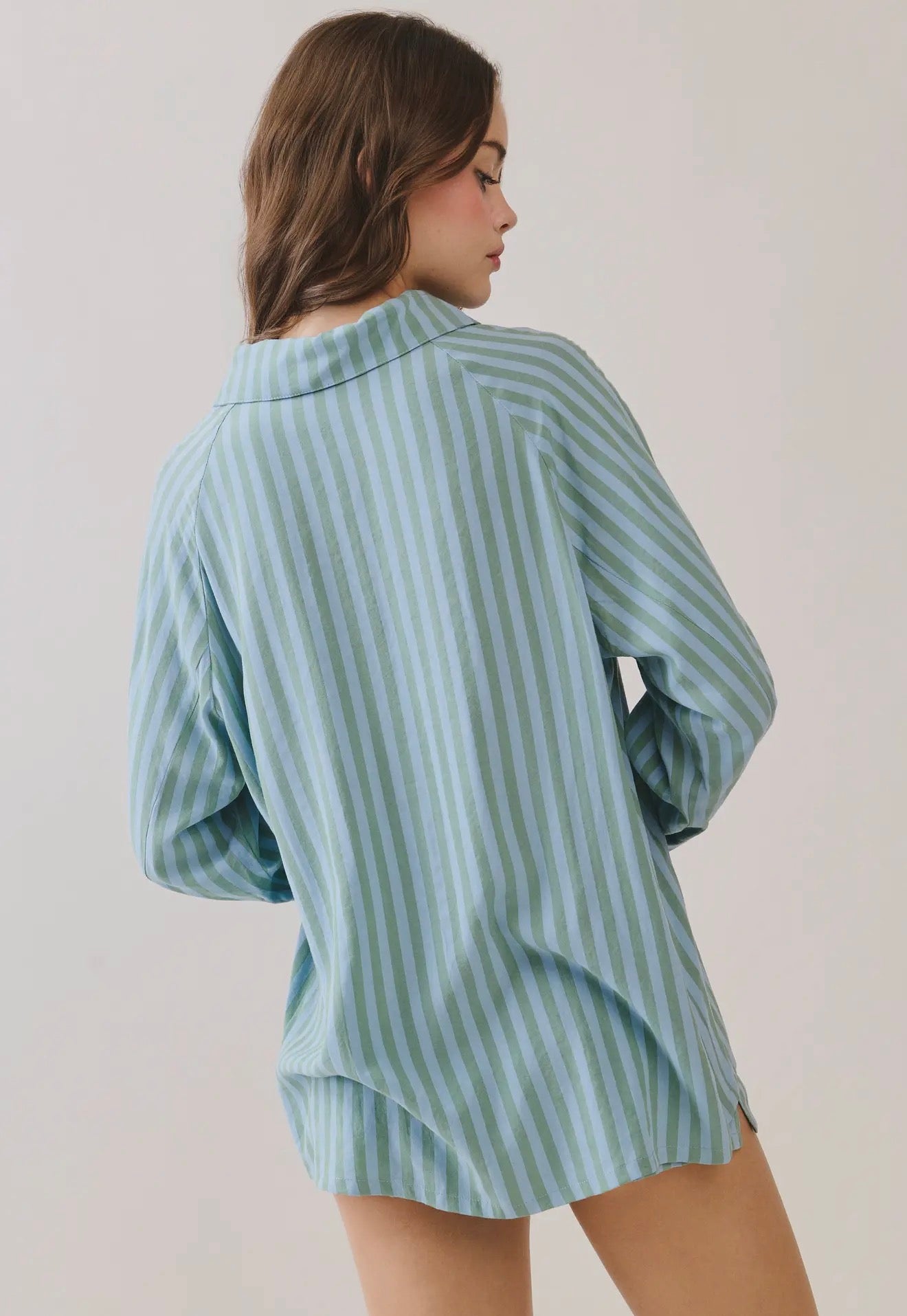 Meadow Stripe Pajama Set