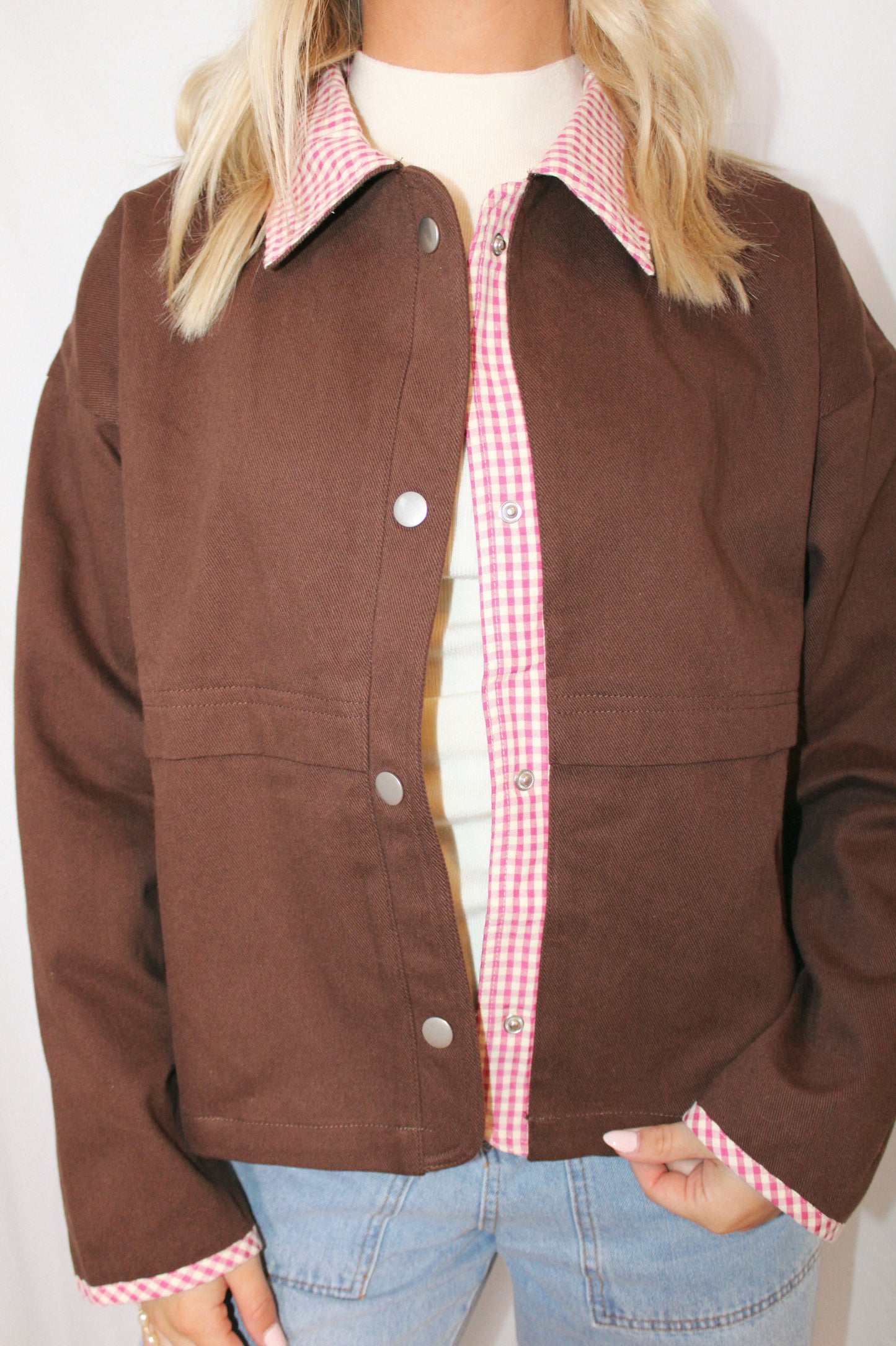 The Alpine Gingham Jacket