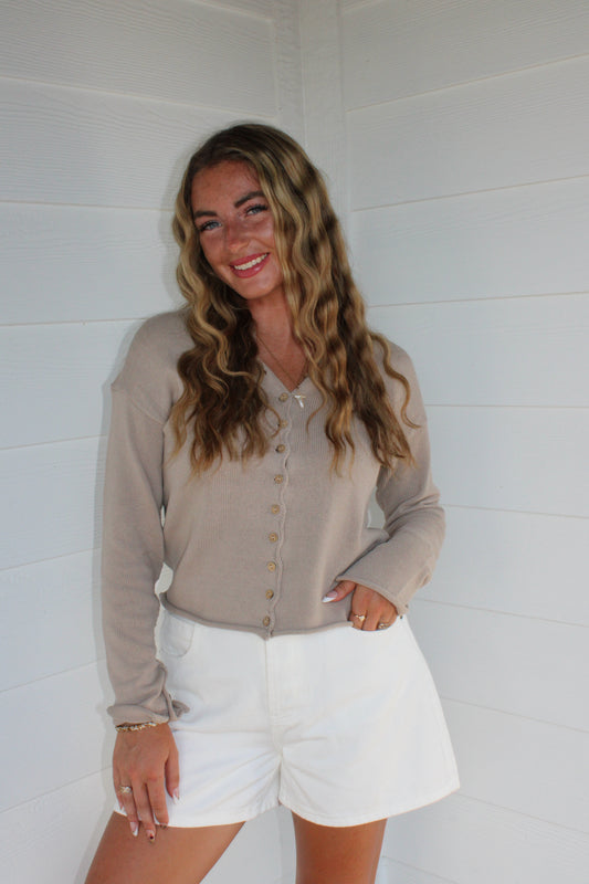 Oat & Honey Cardigan