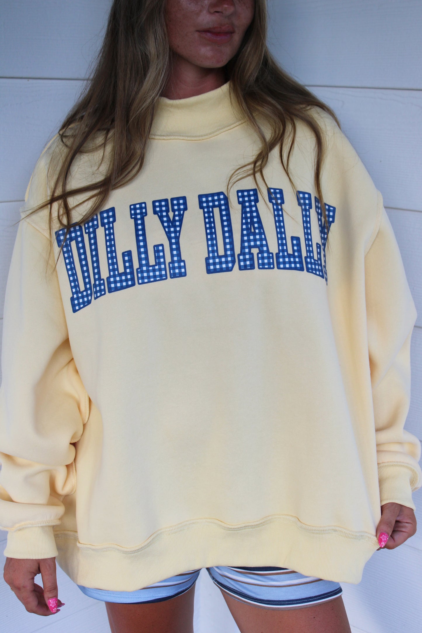 Malibu Dreams Reversible Mock Neck
    (Dilly Dally / Lolly Gag)