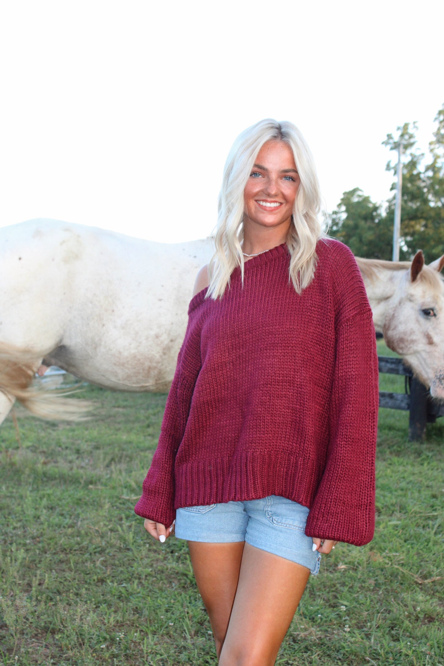 Soft Ember Sweater