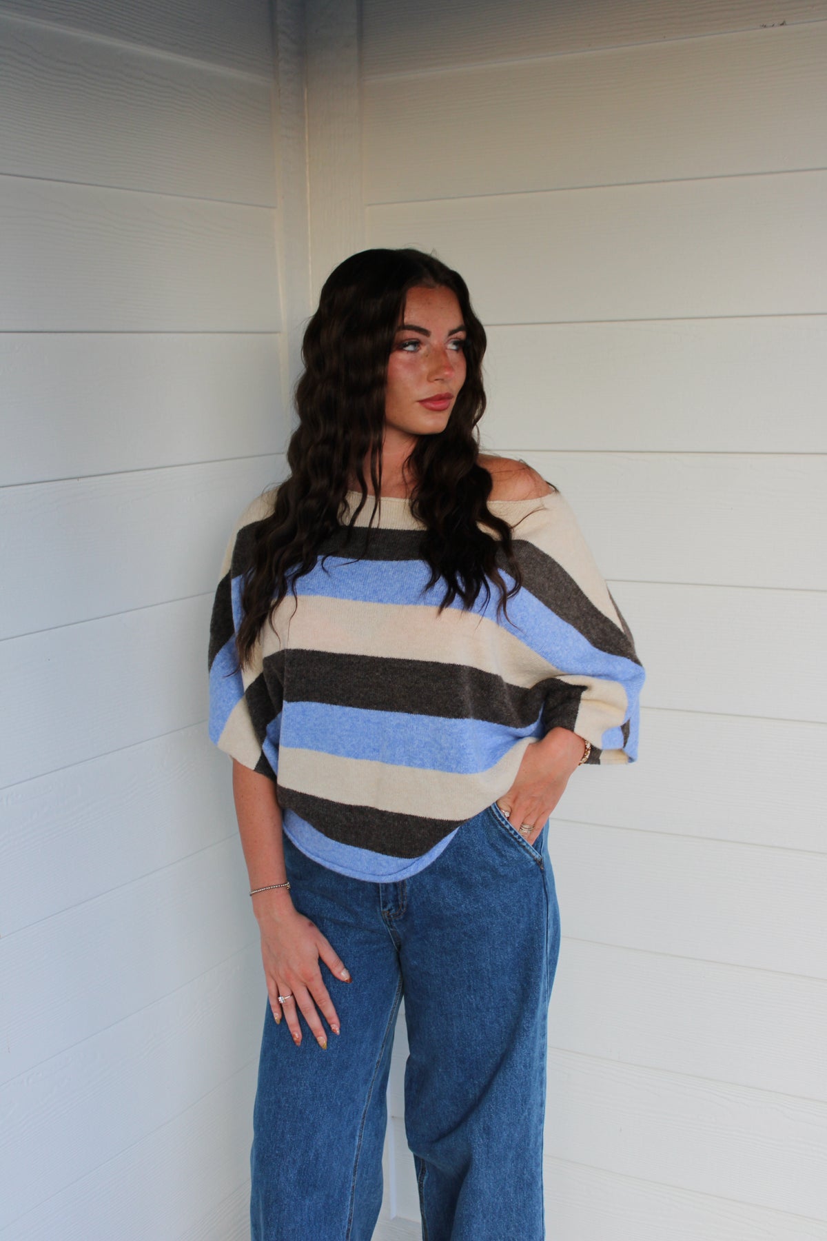 Saddle Stripe Sweater