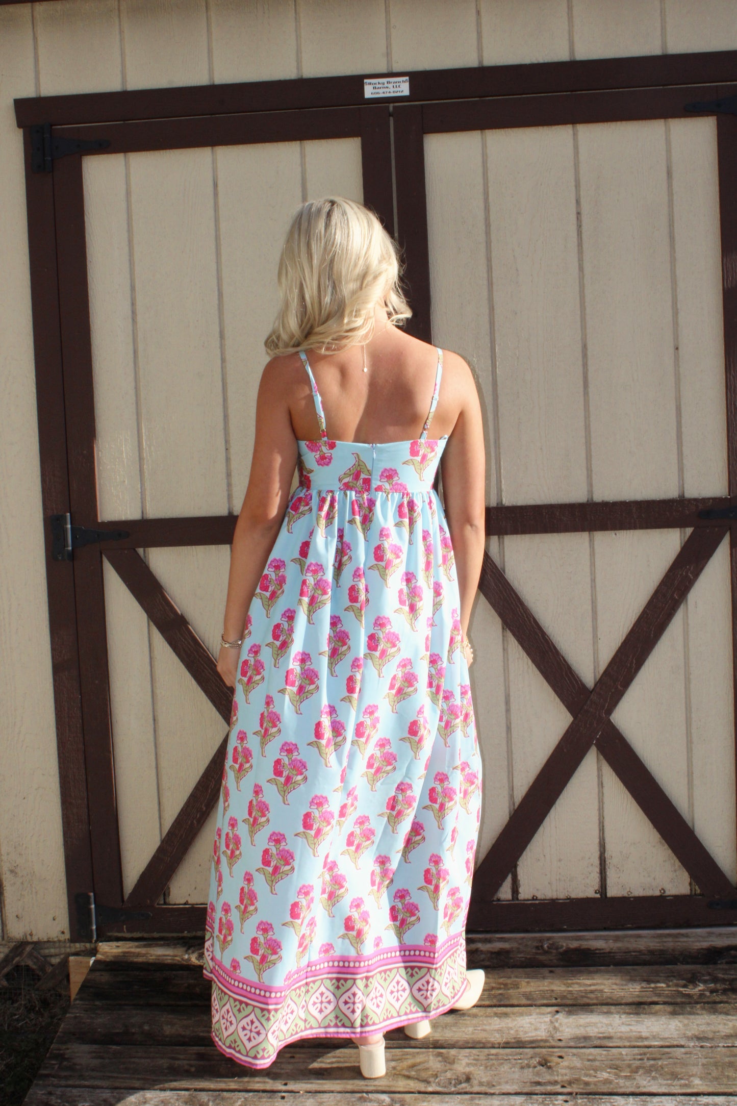 Rosy Fields Maxi