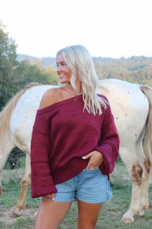 Soft Ember Sweater