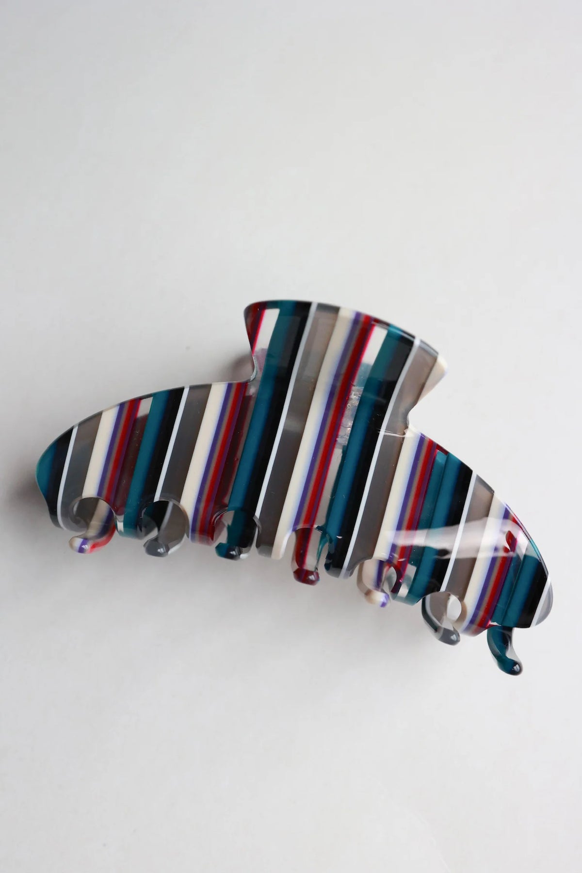 The Berry Stripe Clip