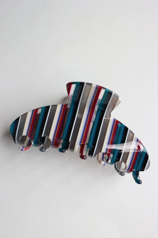 The Berry Stripe Clip