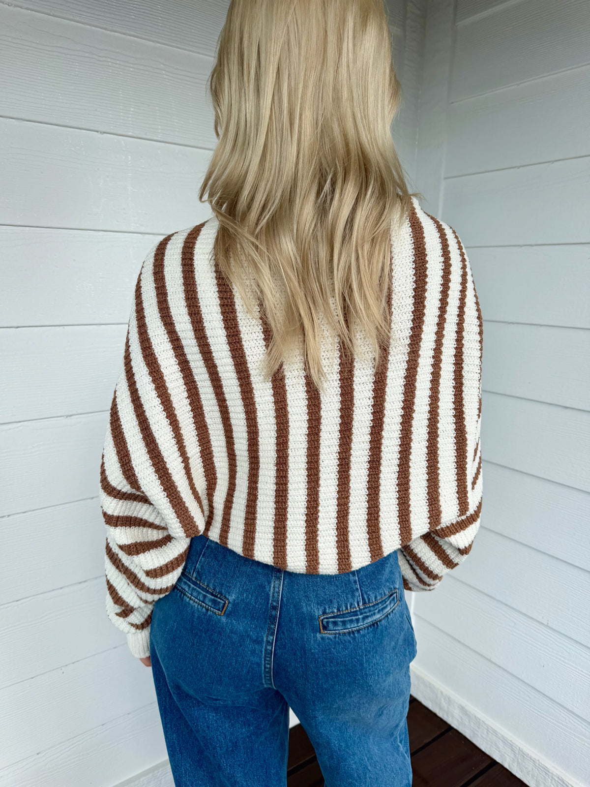 Fireside Stripe Shrug