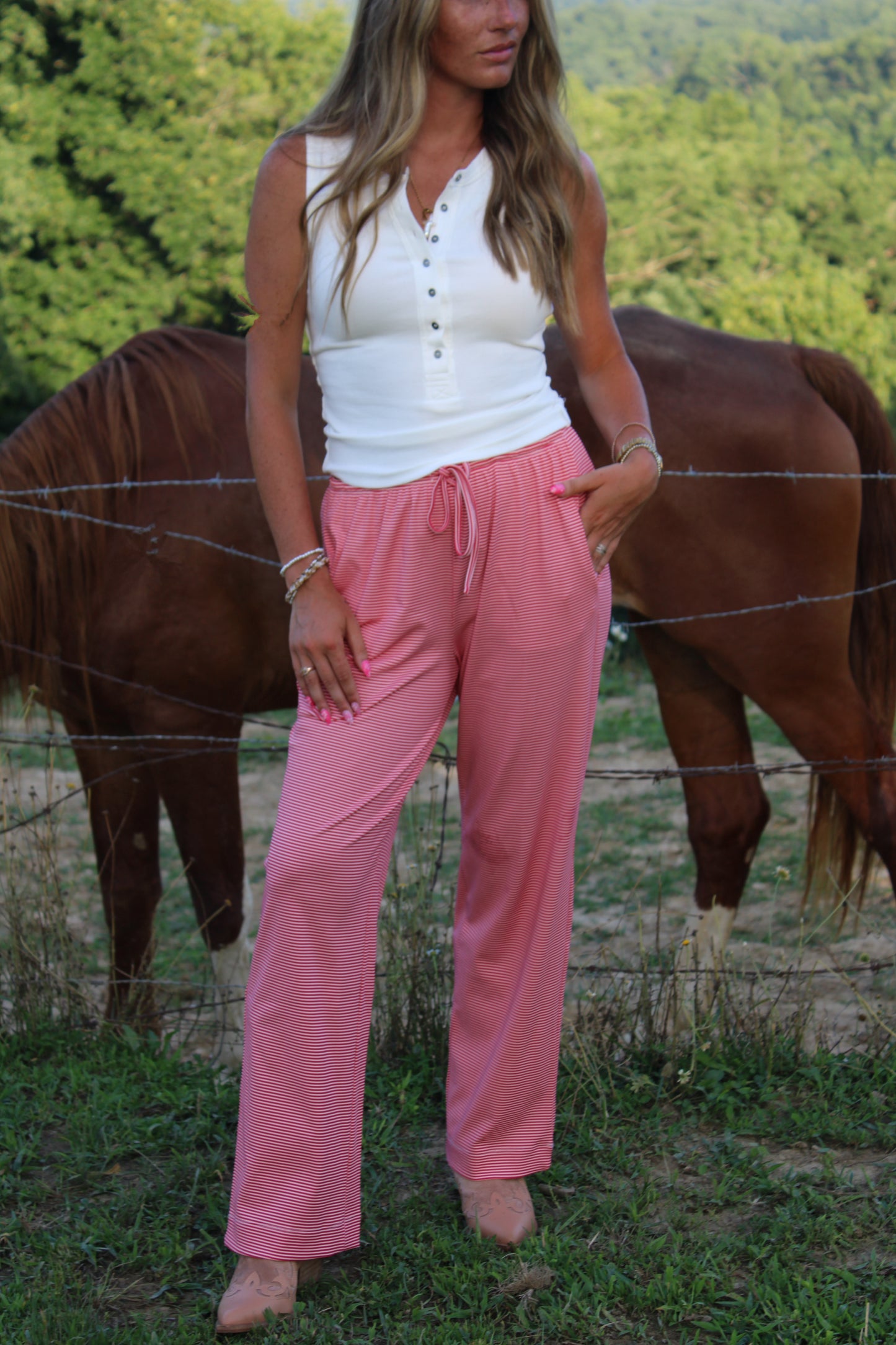 Cherry Darling Pants
