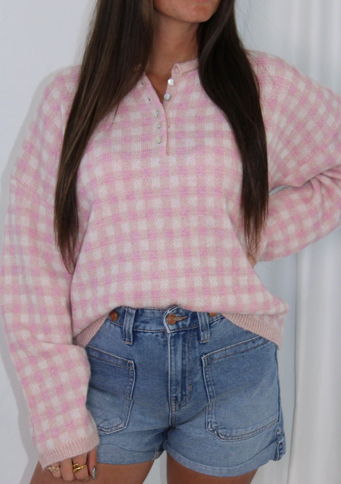 Strawberry Cream Sweater