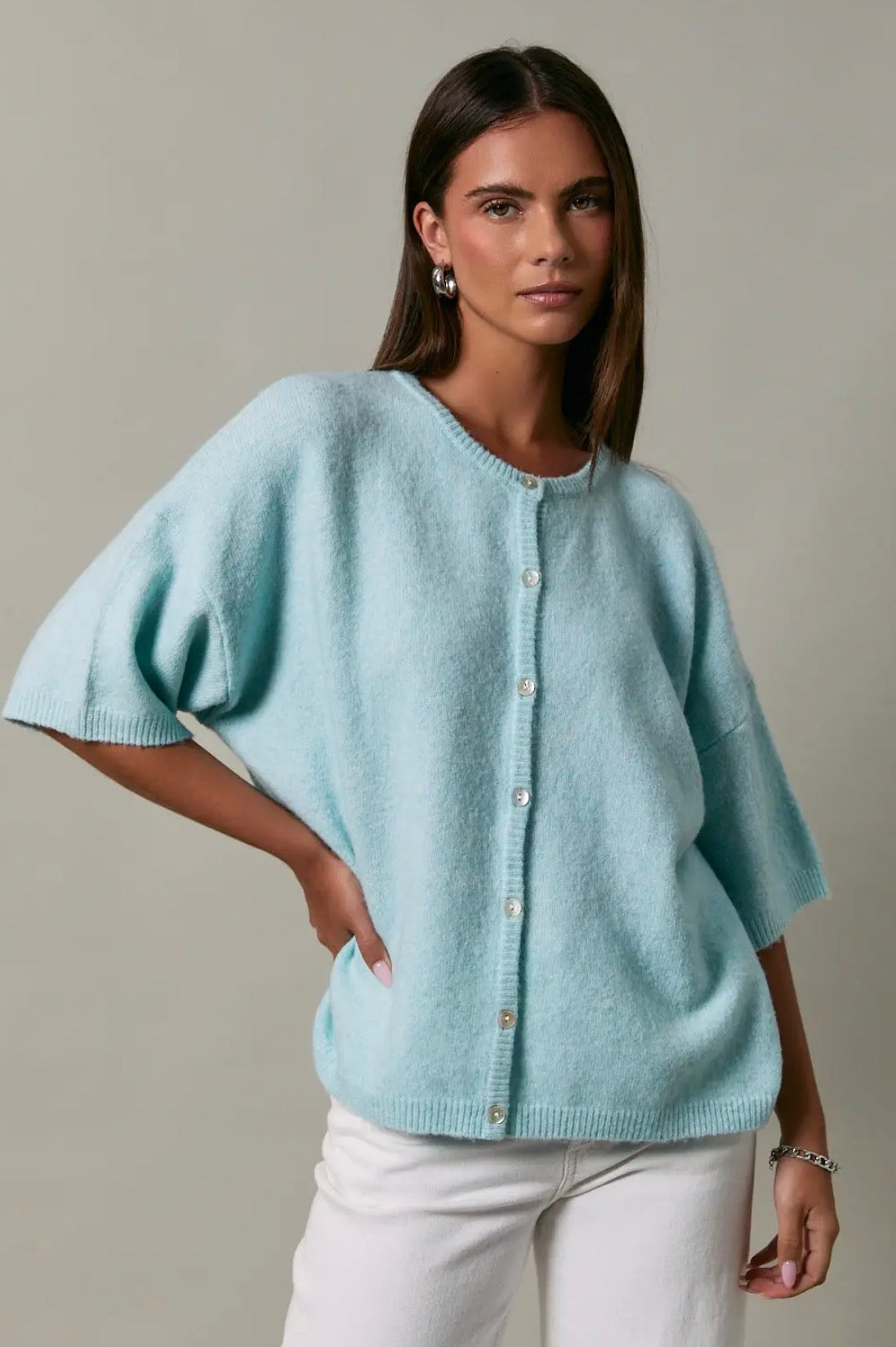 Mint Capri Cardigan
