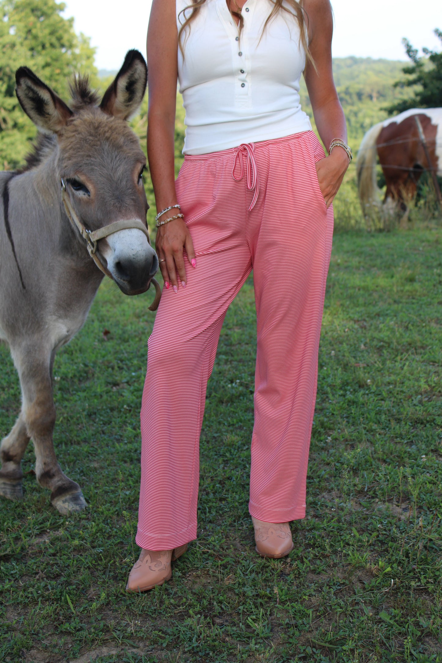 Cherry Darling Pants
