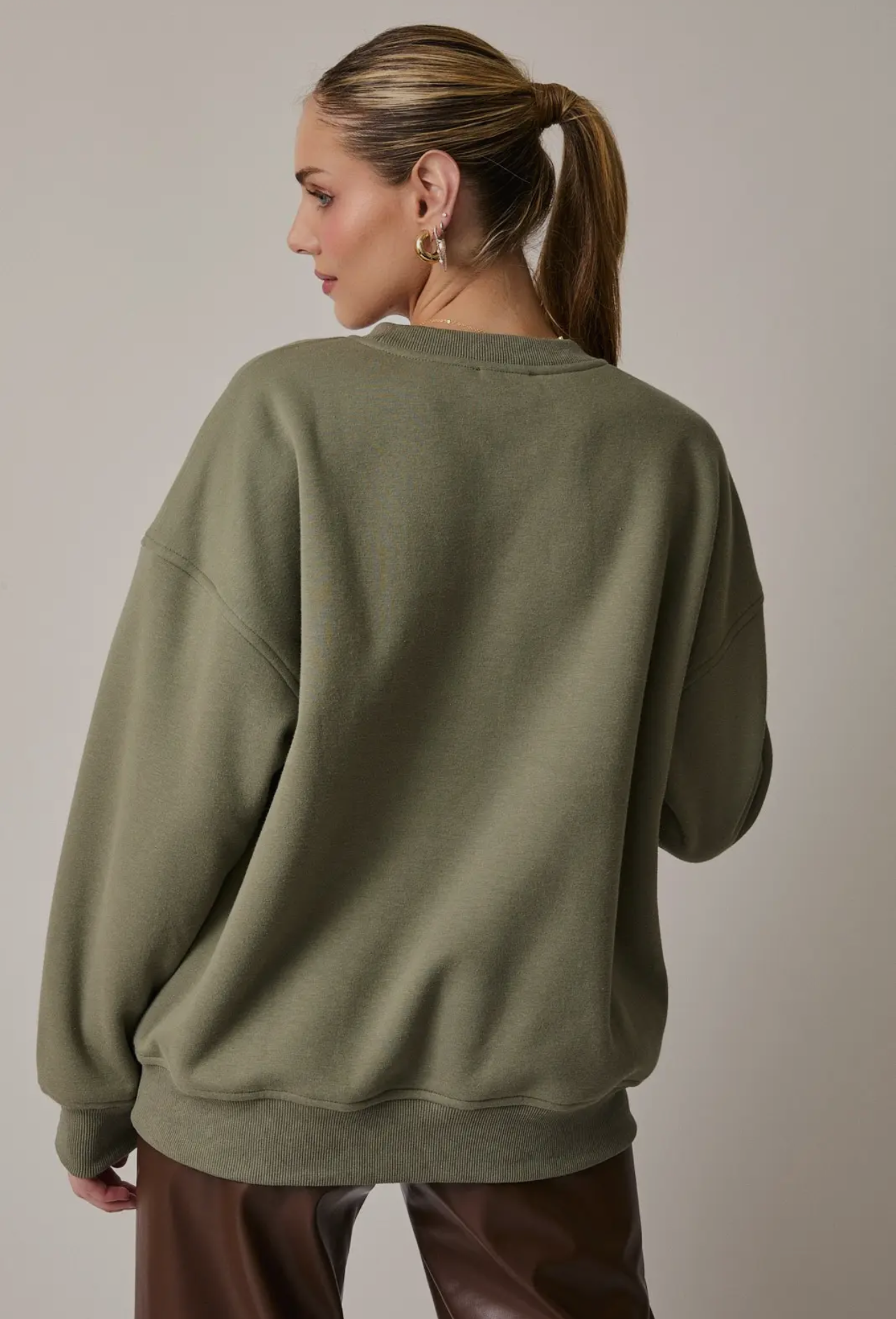 Evergreen Express Crewneck