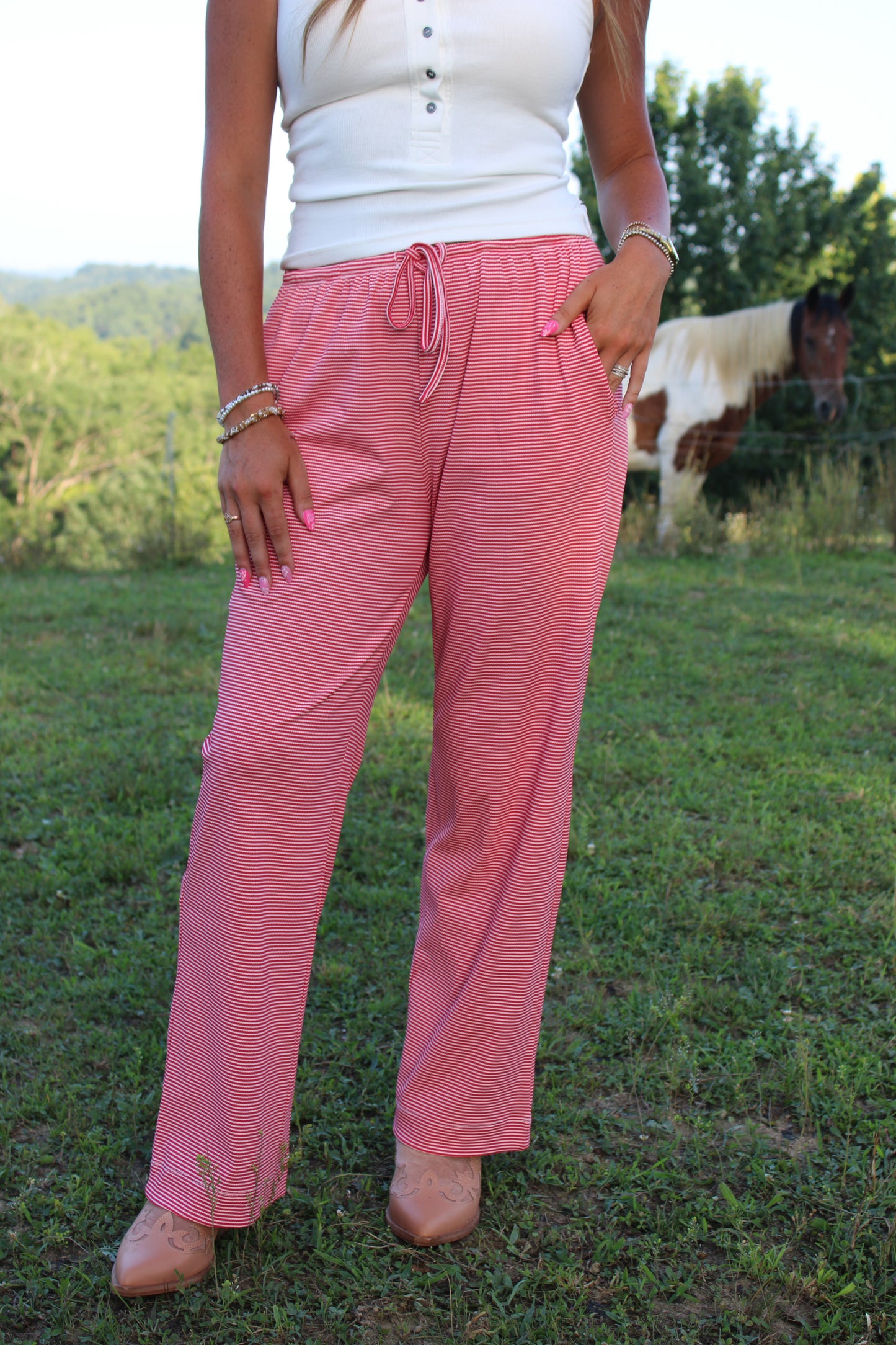 Cherry Darling Pants