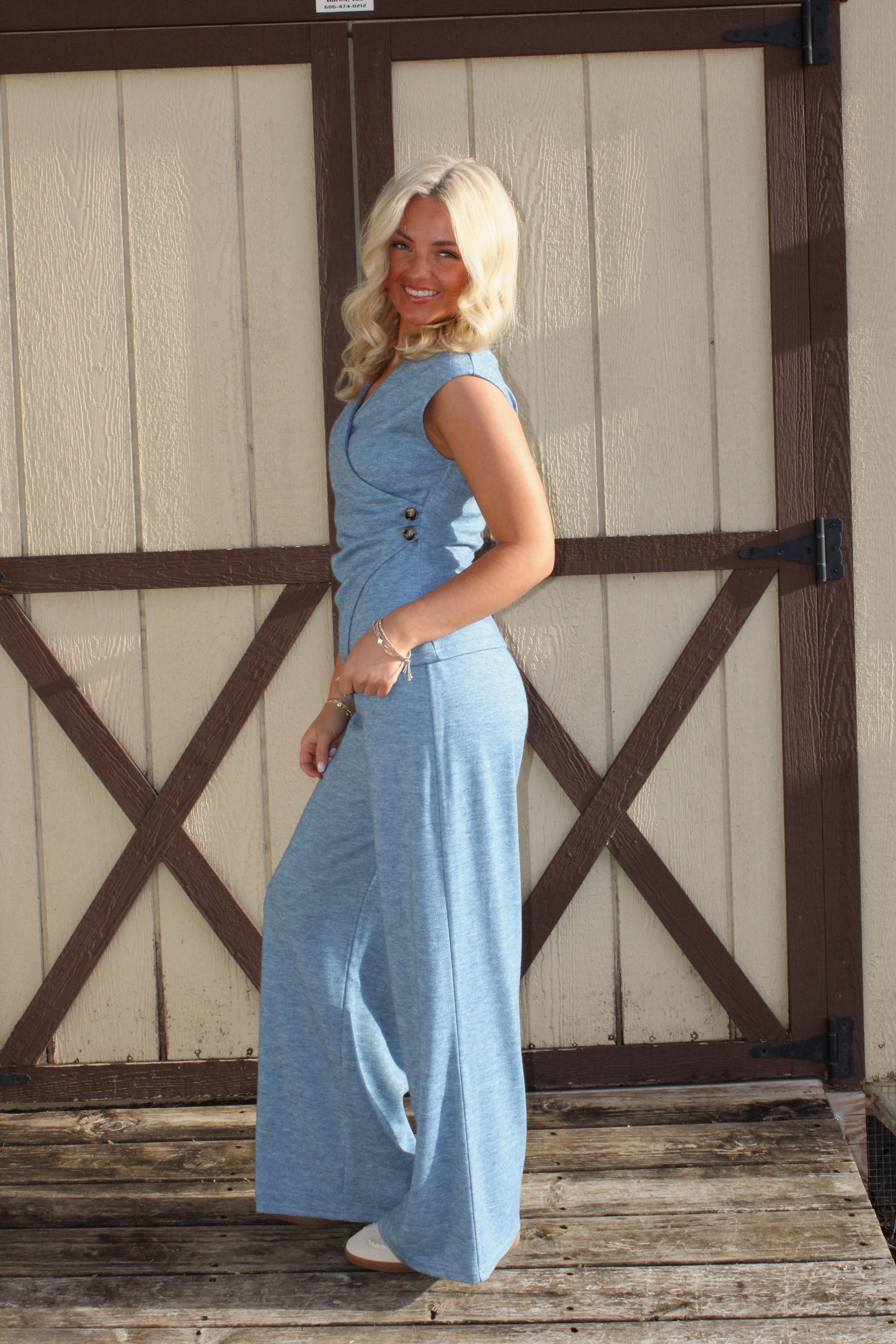 Ocean Bloom Knit Set