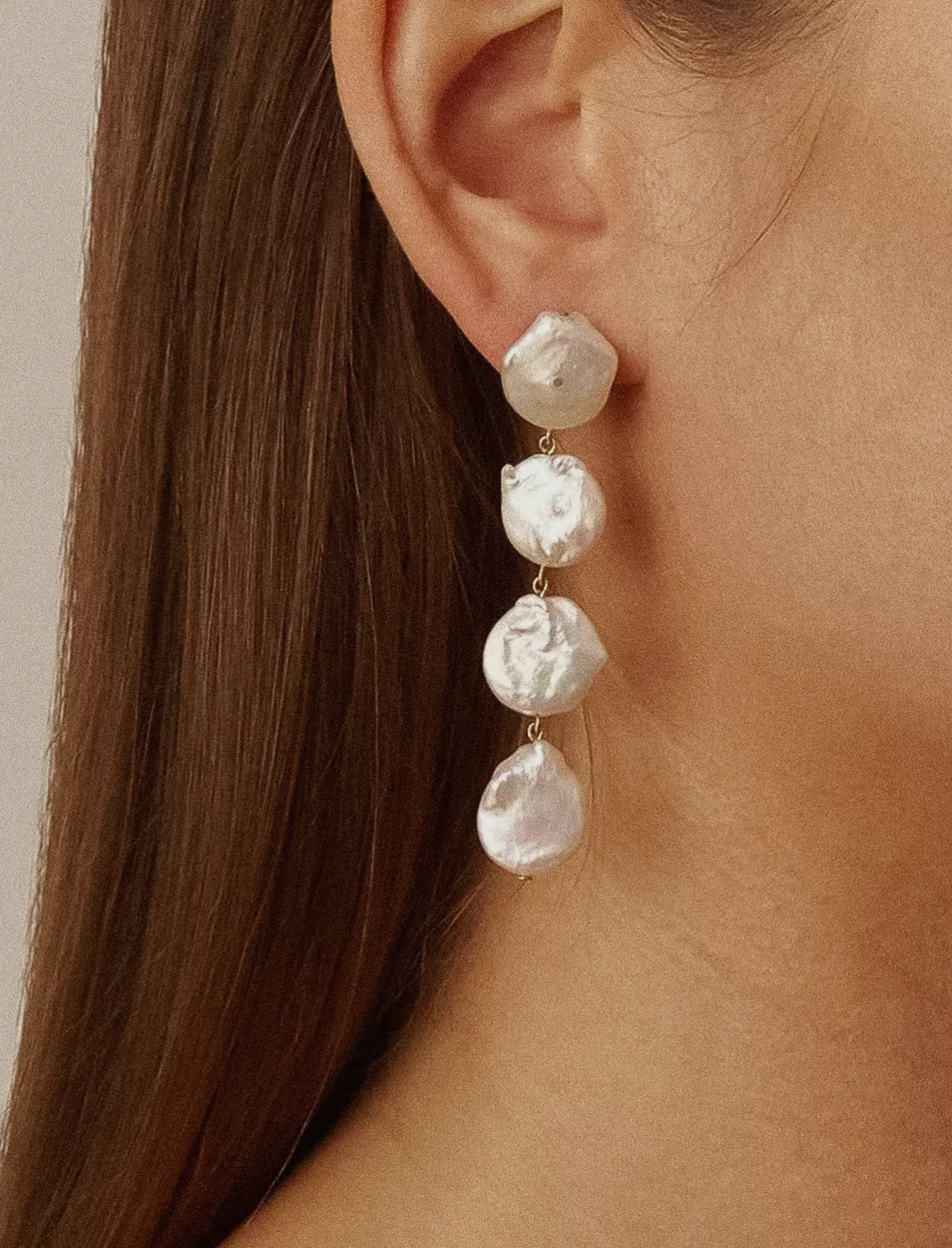 Blushing Pearl Earrings