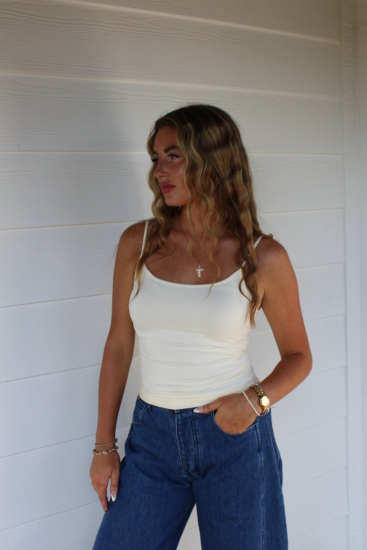 Liora Staple Cami - Ivory