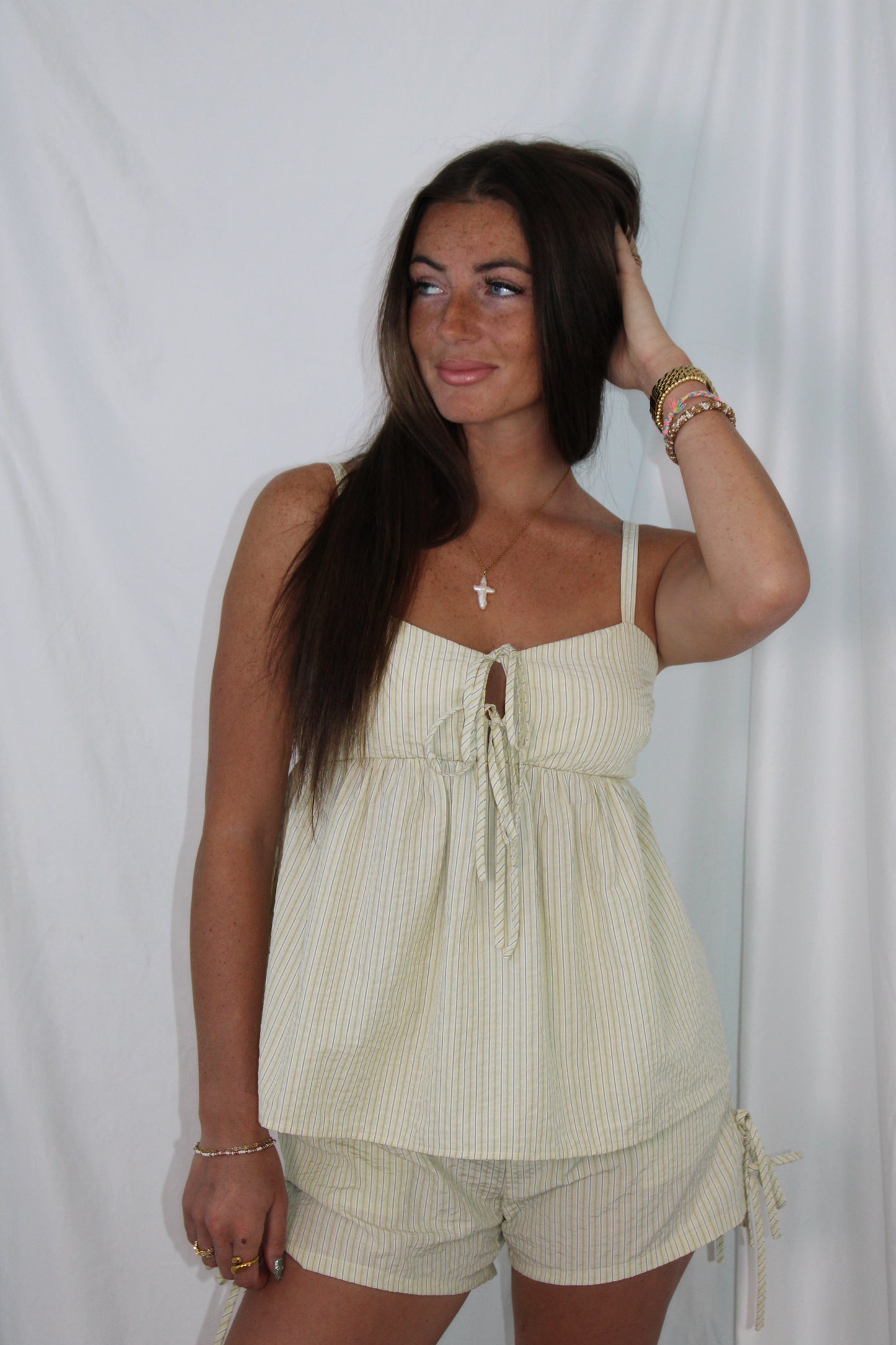 Lemon Drop Stripe Set