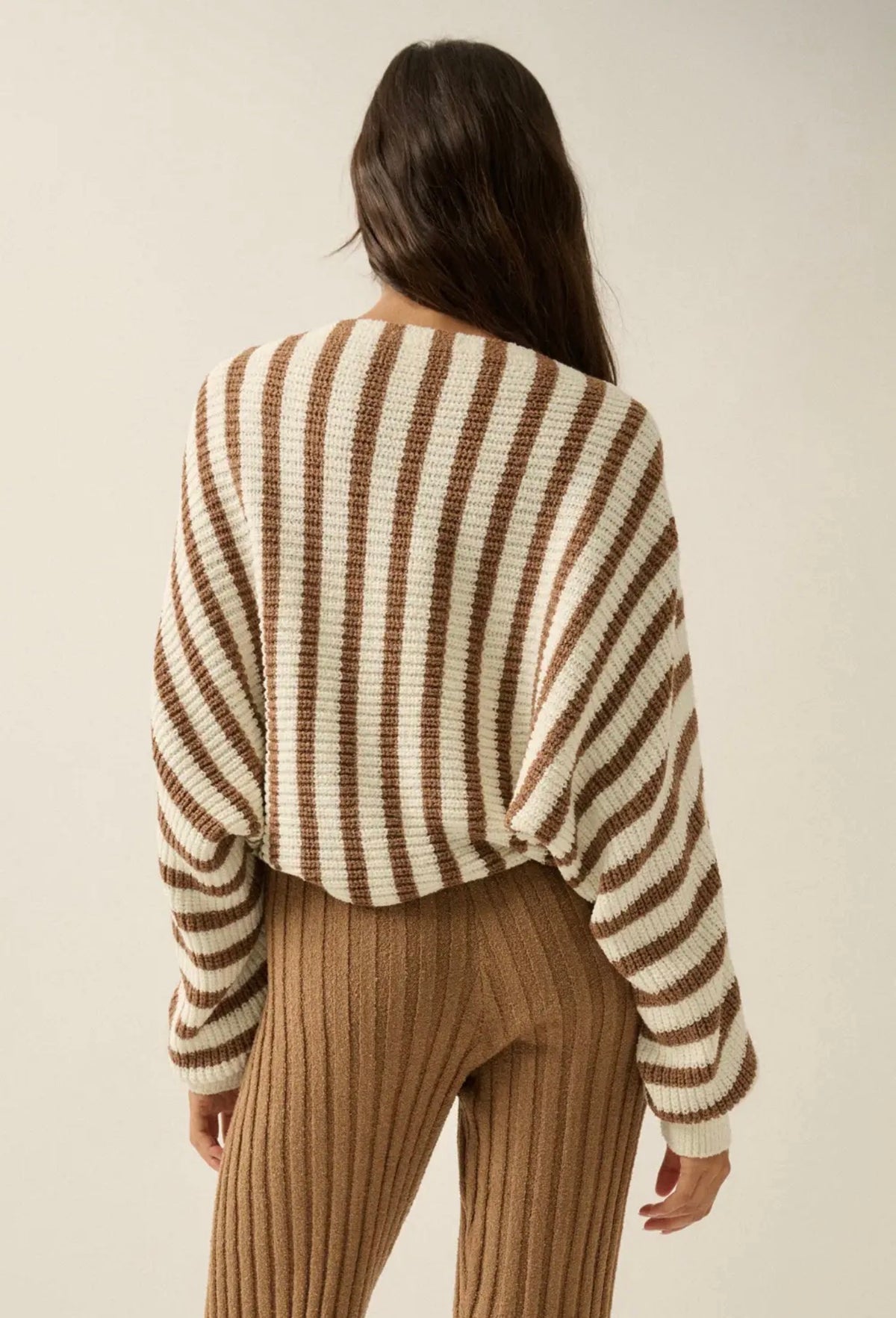 Fireside Stripe Shrug