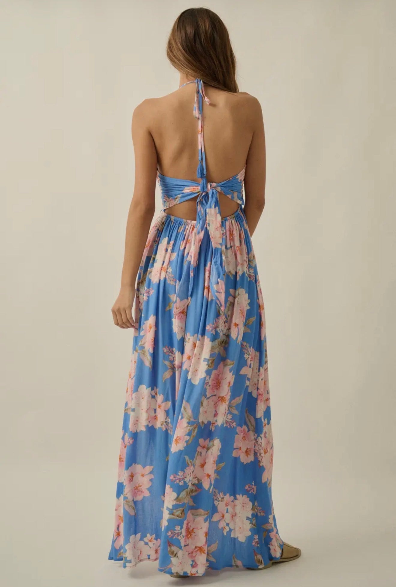 Seaside Floral Maxi
