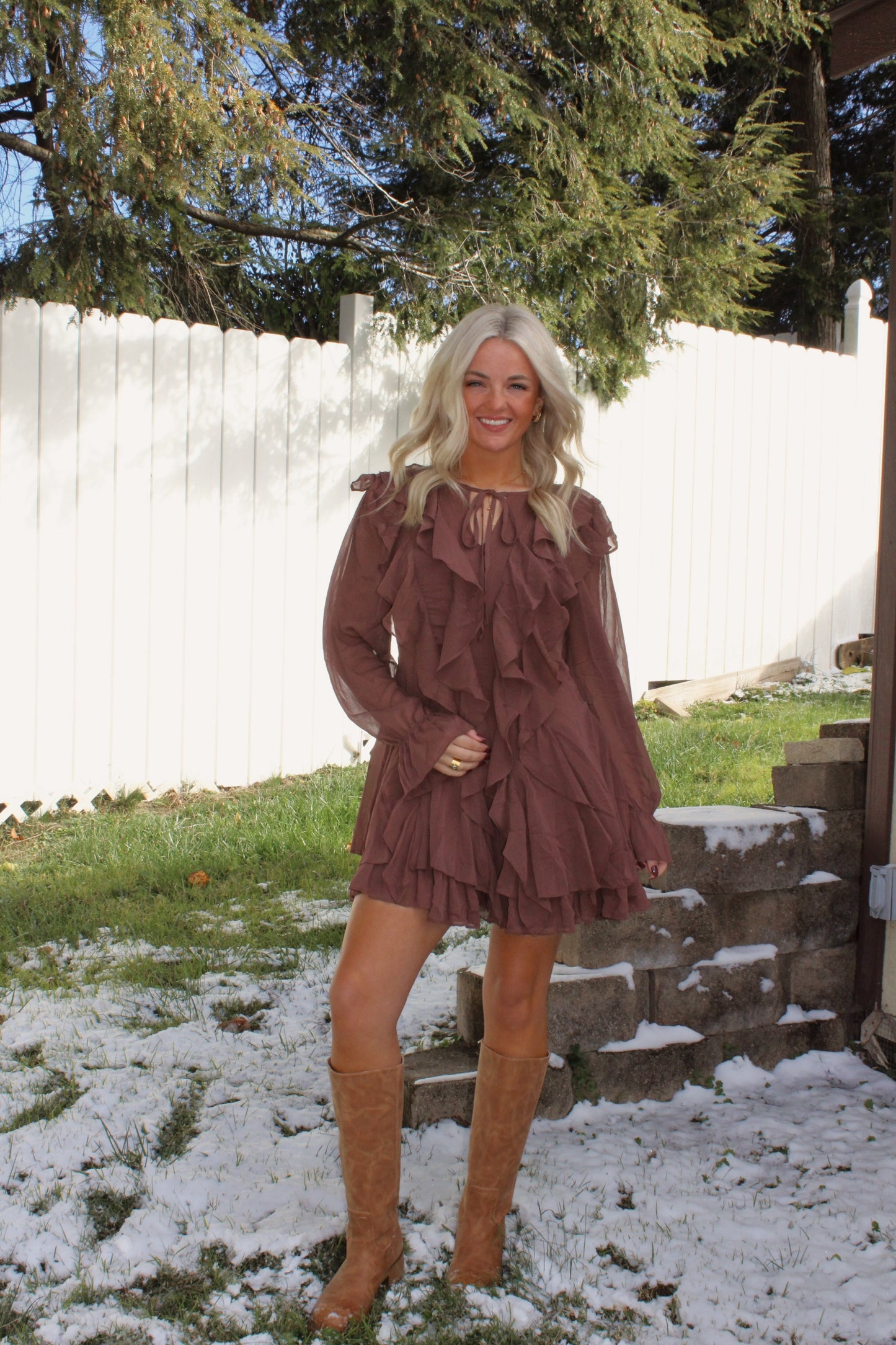 Chestnut Charm Dress