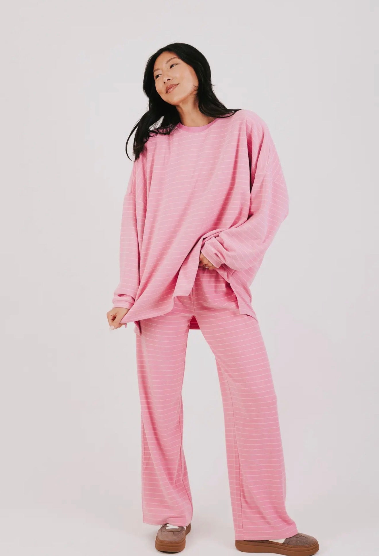 Strawberry Milk Stripe Top (PREORDER 1/2 WEEKS)
