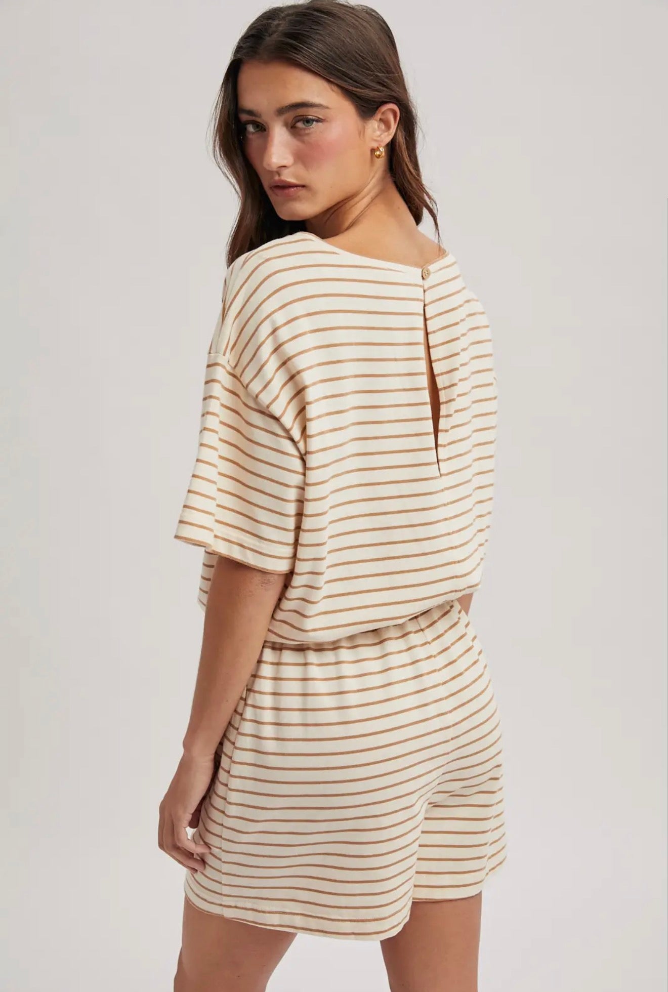 Mocha Muse Romper