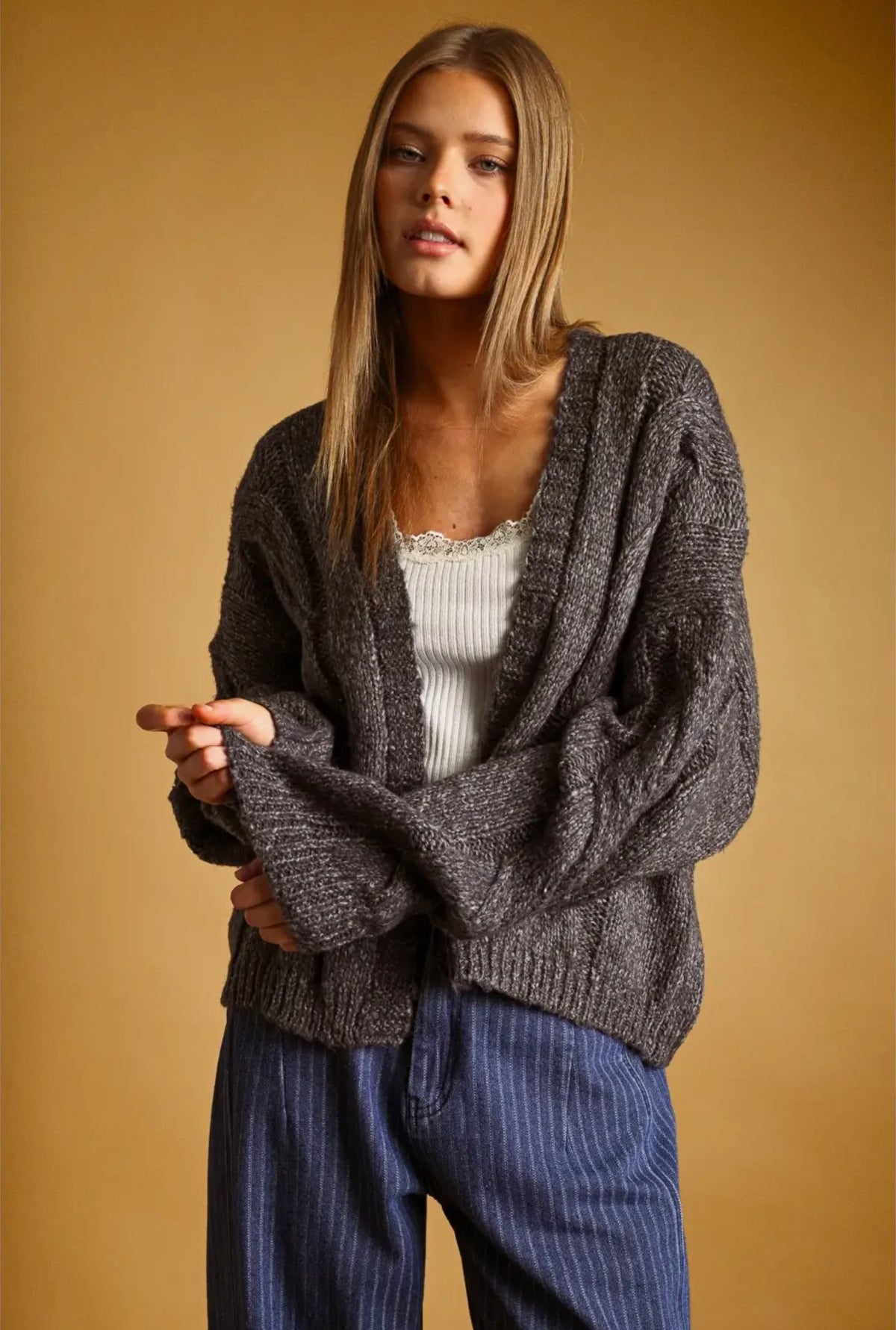 Ashwood Cable Knit Cardigan