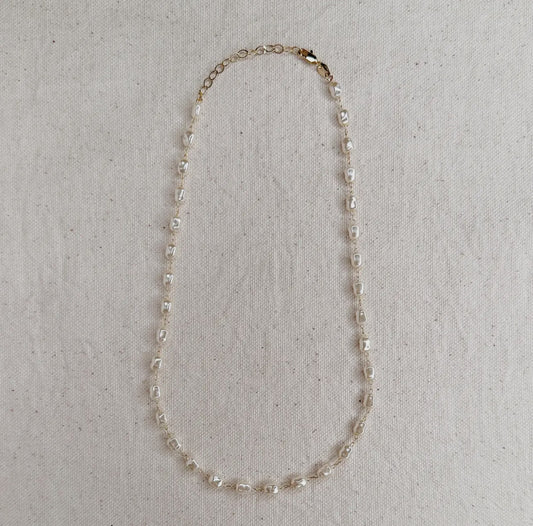 The Halo Pearl Necklace - PREORDER