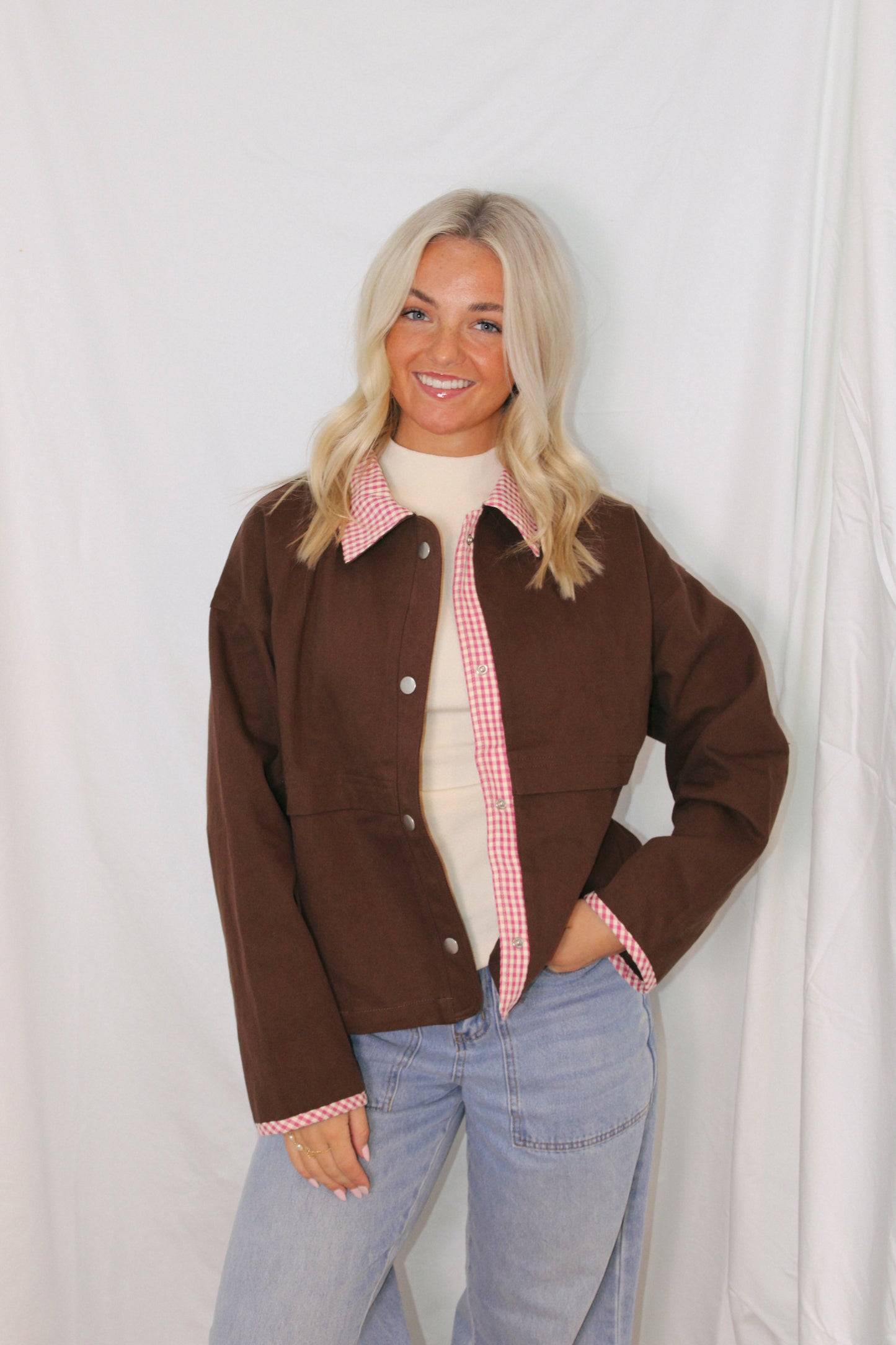 The Alpine Gingham Jacket