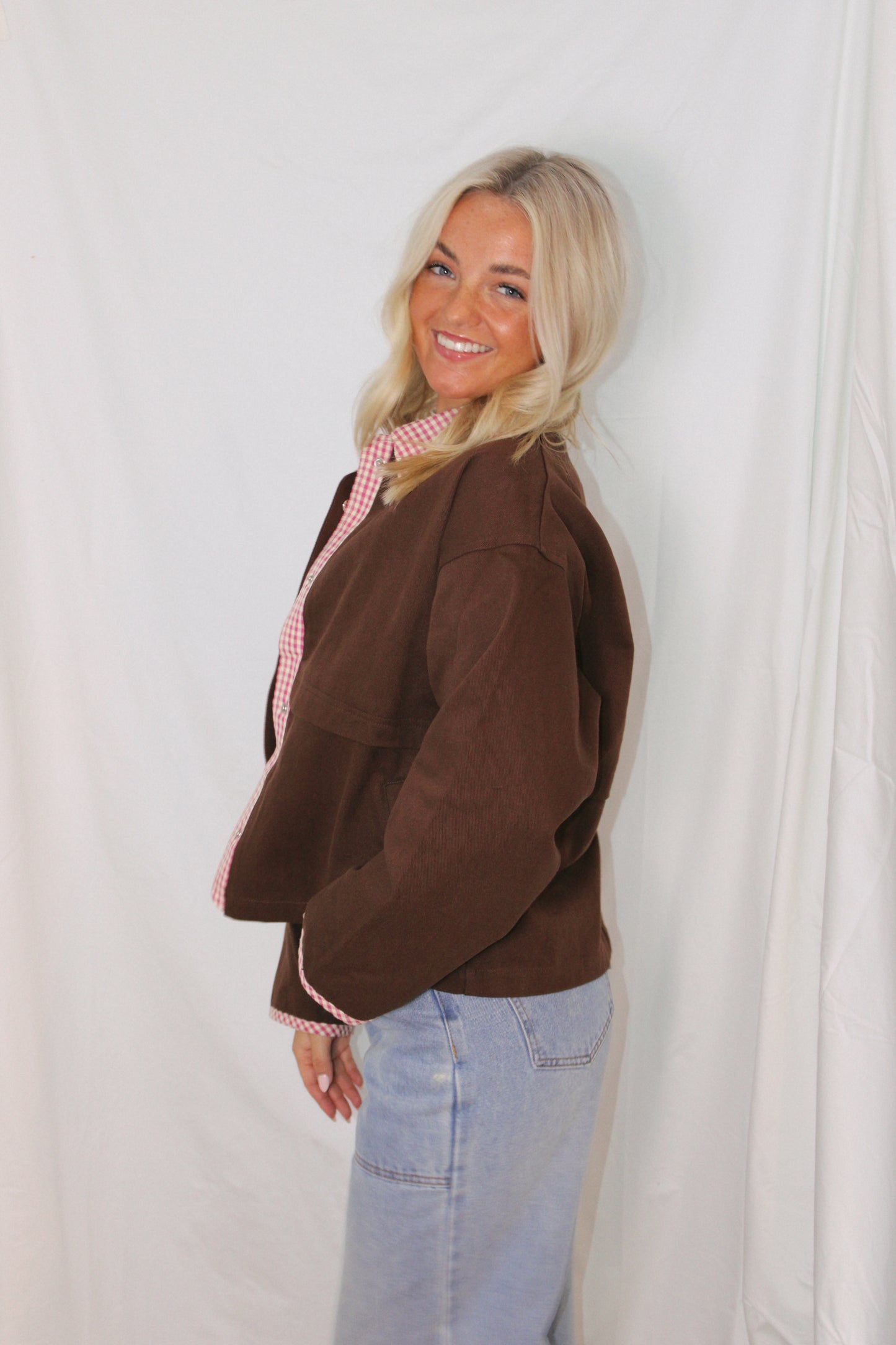 The Alpine Gingham Jacket