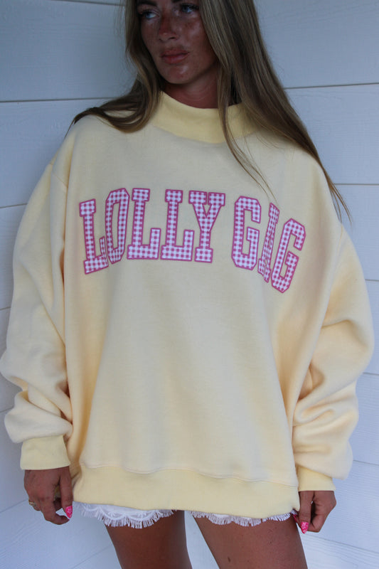 Malibu Dreams Reversible Mock Neck
    (Dilly Dally / Lolly Gag)