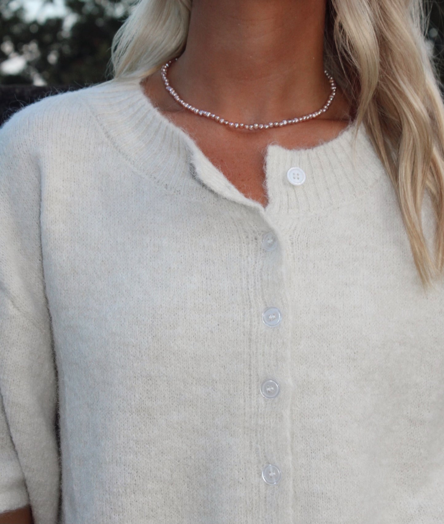 Twilight Bloom Pearl Necklace (PREORDER)