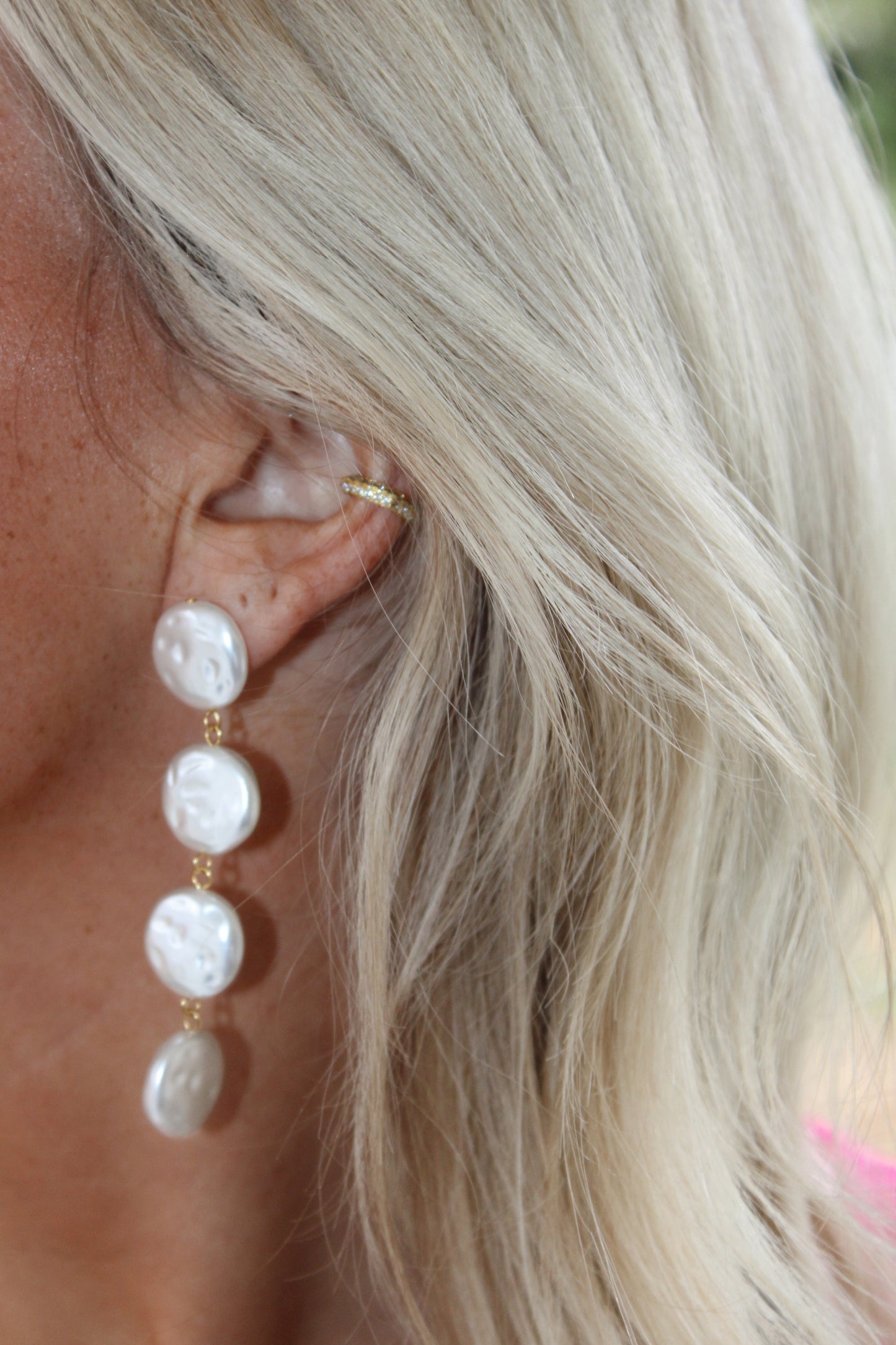 Blushing Pearl Earrings