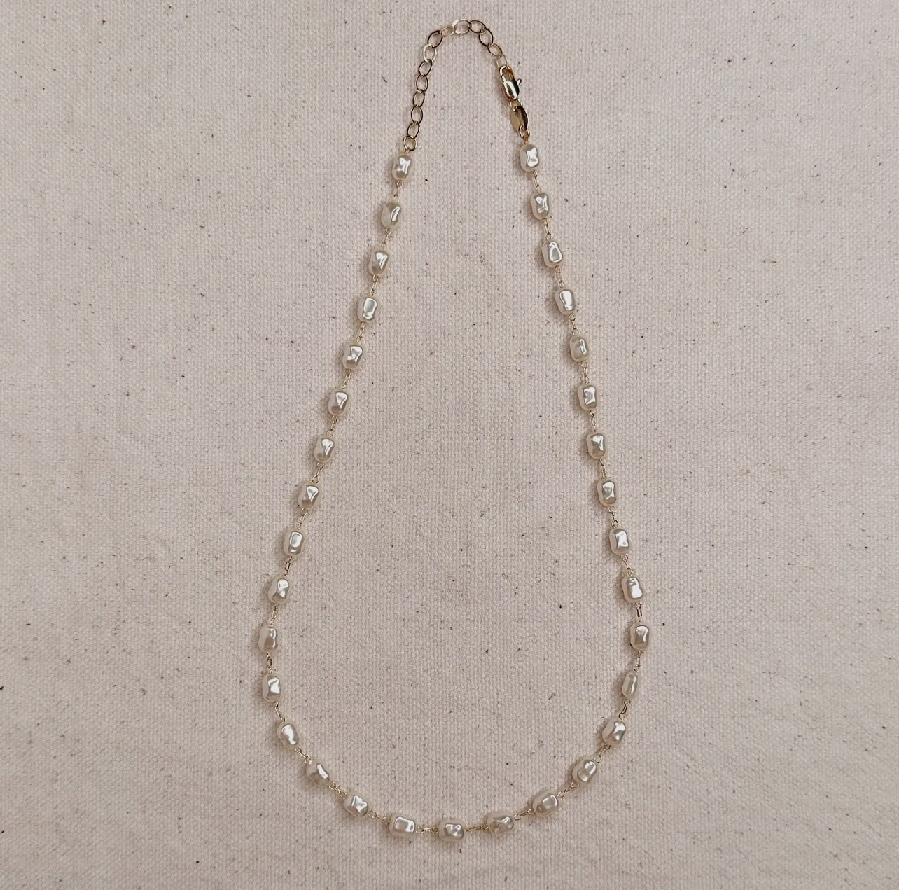 The Halo Pearl Necklace - PREORDER