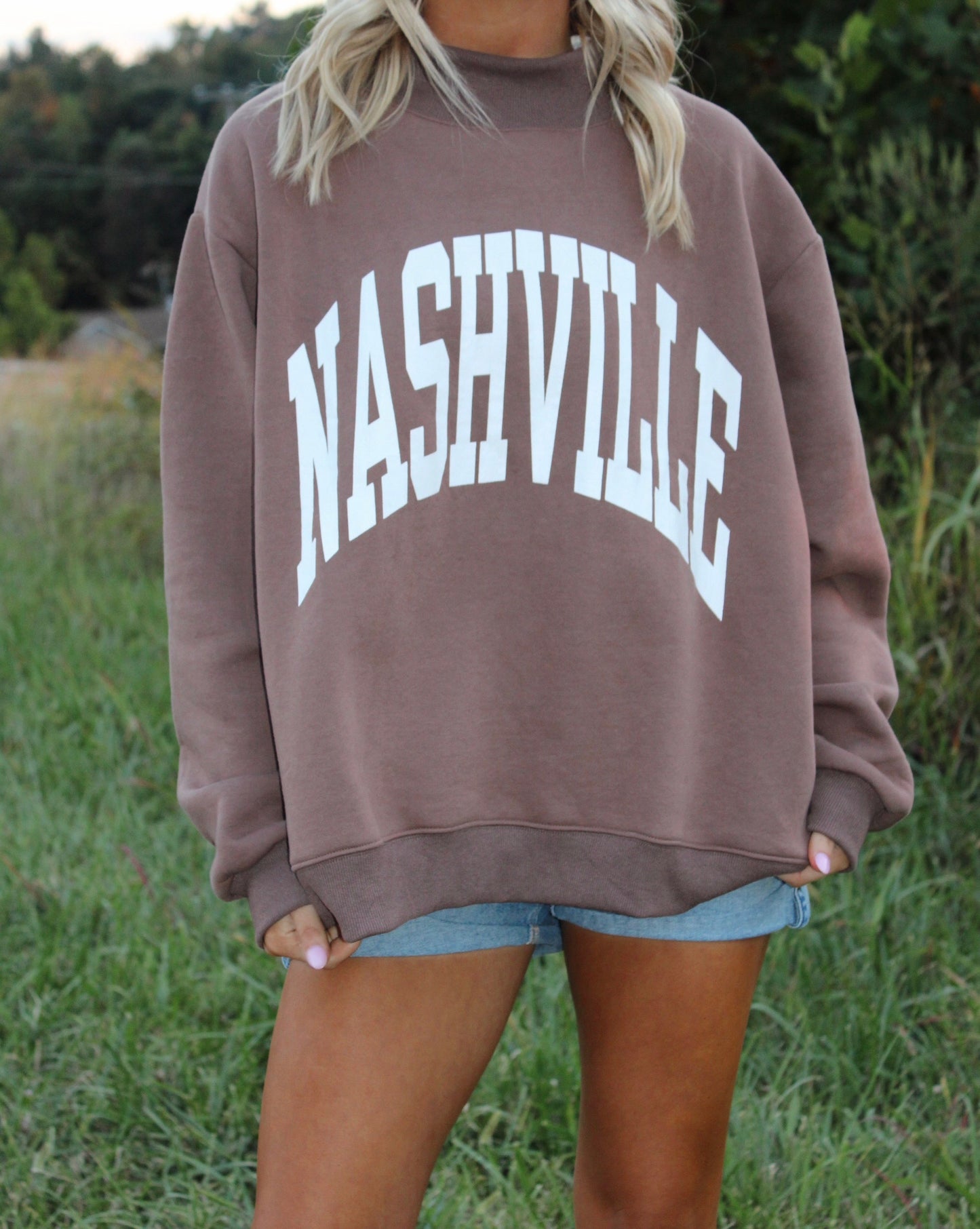 Nashville Nights Mockneck